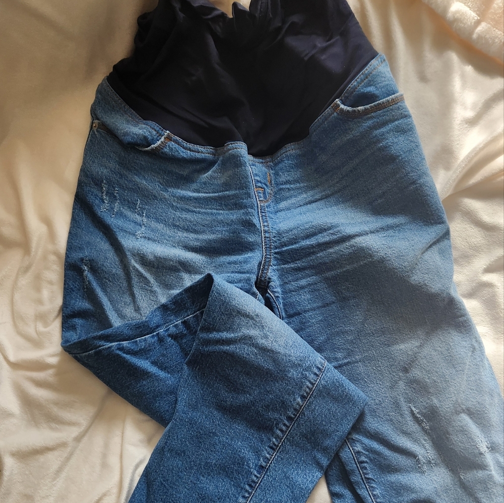 Ingrid & Isabel 90's Straight Maternity Jeans
